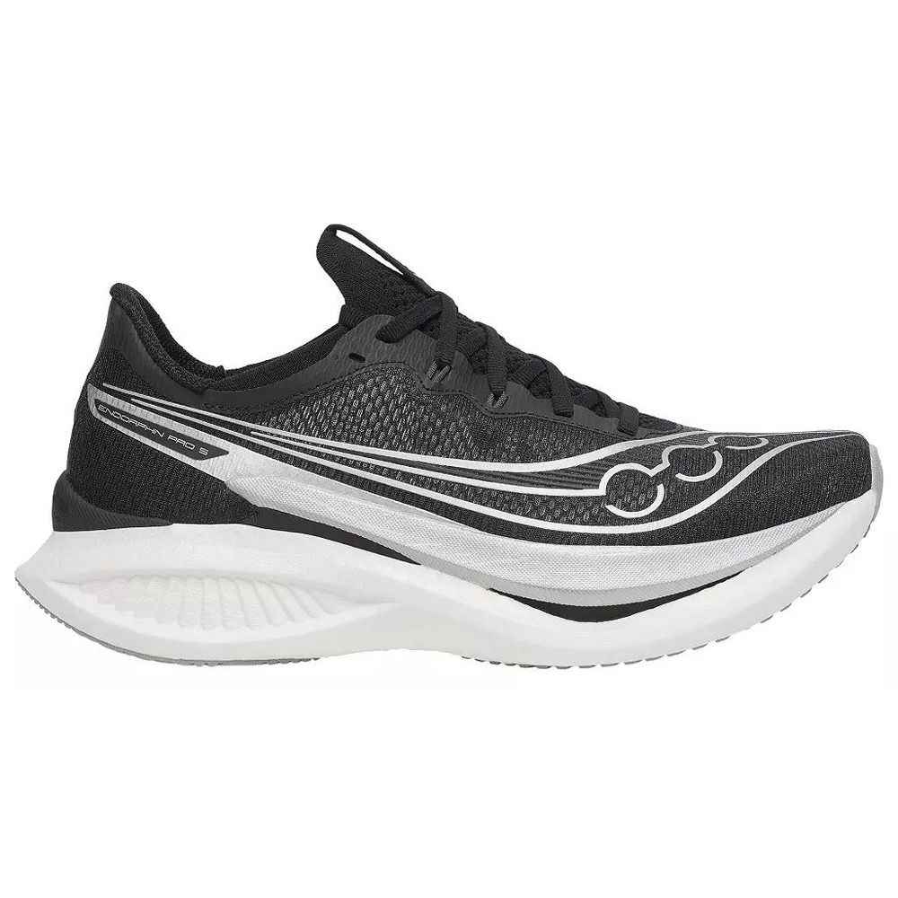 Saucony Mens Endorphin Pro 5 Black Silver Running Shoes S21064-100 Size 11 NWB